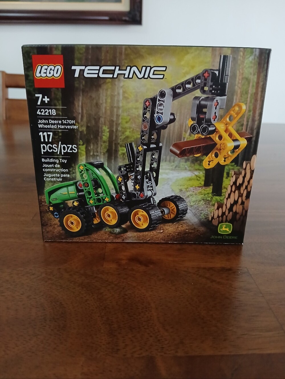 LEGO Technic John Deere Wheeled Harvester Set. NWT Ages 7+  117 PCS